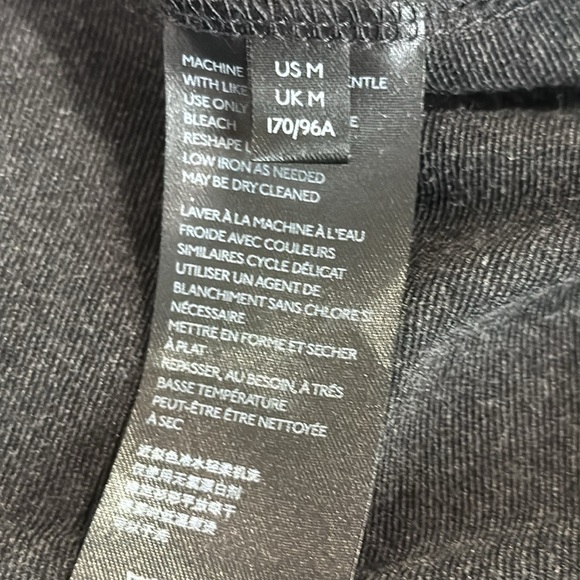 Anthropologie dark gray column Dress with Dolman Sleeves - Picture 10 of 12